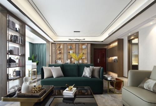 130㎡中式轻奢 | 5处微调结构，换来满分居住体验